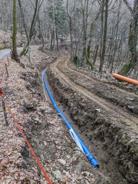 Postavljanje cevi - Rodik