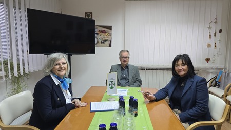 Sprejem ambasadorja pri županji